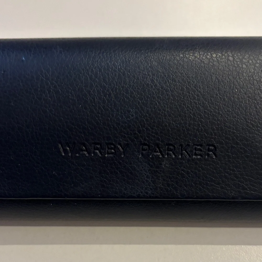 Warby Parker Classic Black Harris Sunglasses with Case